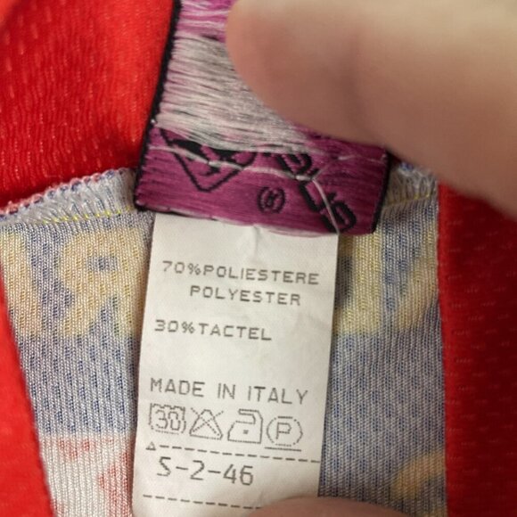 Giordana Cycling Jersey Men’s S 1/2 Zip Short Sleeve Biking Pockets Sponsors - Picture 9 of 9